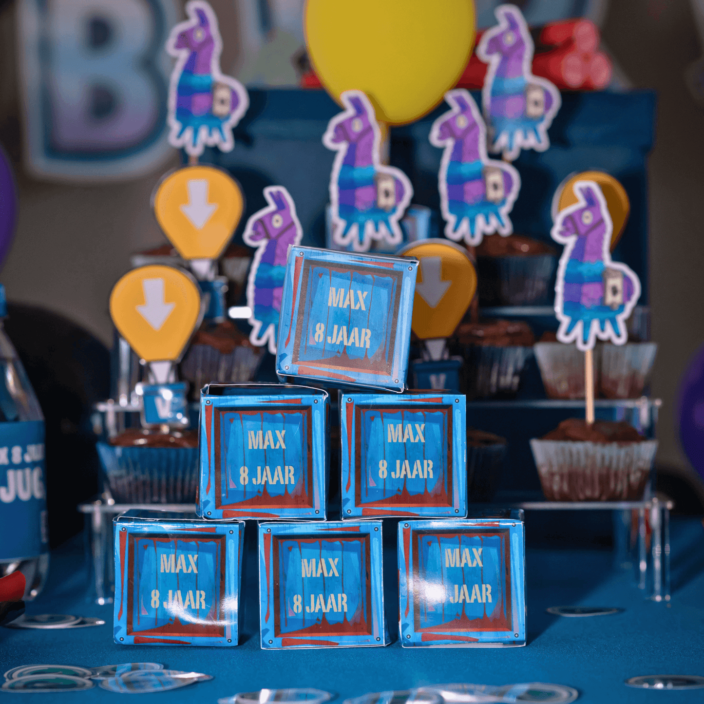 Fortnite Drop Loot – Printable Traktatie Kit (Instant Download)