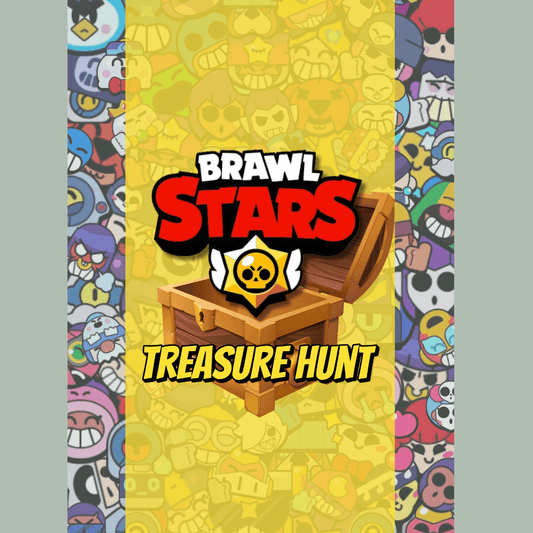 Brawl Stars Treasure Hunt + Certificate – Printable Party Game