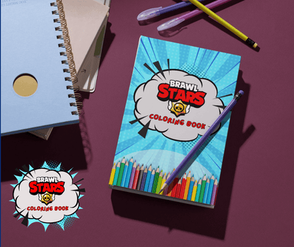 Brawl Stars Coloring Book – 27 Pages of Kids’ Favorite Brawlers