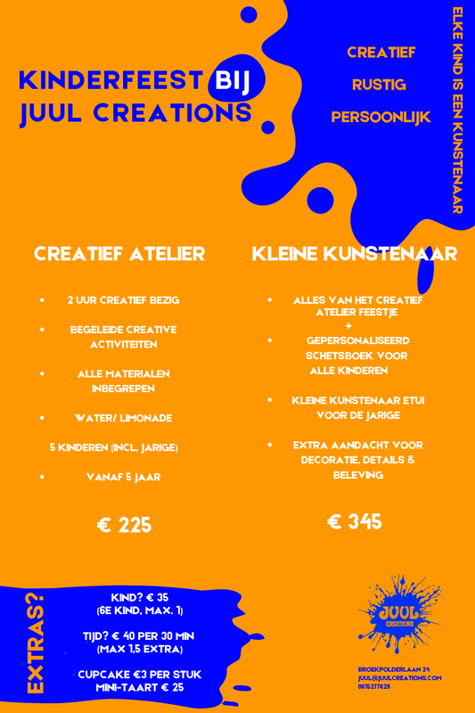 Kinderfeest bij Juul Creations