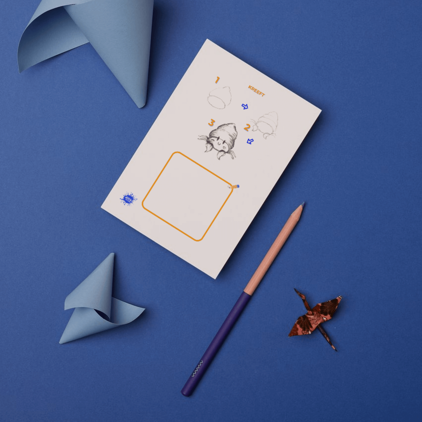 Ocean Doodle Pack – Walvis, Krab & Zeeschildpad Printable Drawing Sheets
